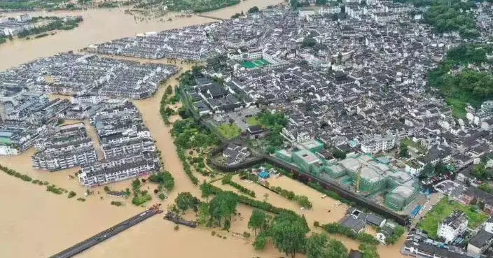 暴雨成災 安徽多個縣區緊急轉移安置逾17萬人