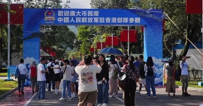 解放軍駐港部隊慶祝香港回歸27周年 舉辦軍營開放活動