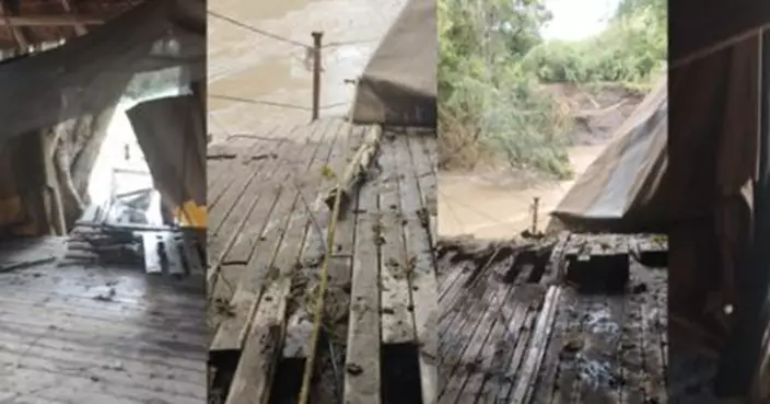 中國女孩肯亞遇洪水急扯開帳篷 雙腿滿淤樹上極限苦撐12小時終獲救