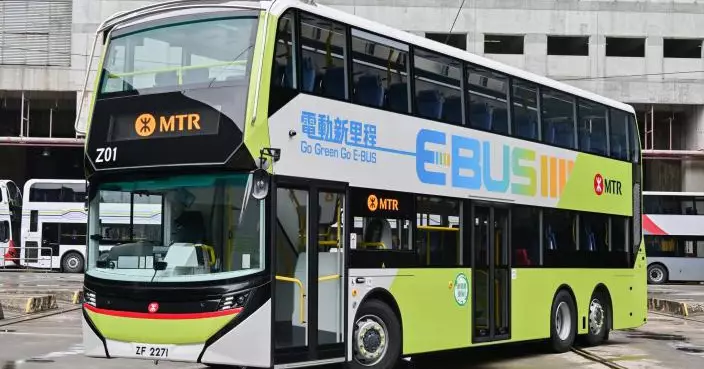 港鐵首部電動巴士投入服務 計劃逐步取代傳統柴油巴士