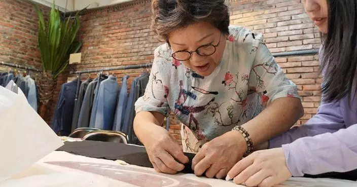 民青局基金資助長衫工作坊推廣傳統文化 婦女一針一線學習非物質文化遺產