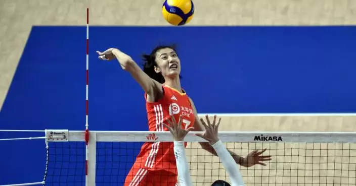 世界女排聯賽香港站　中國女排3:0擊敗保加利亞
