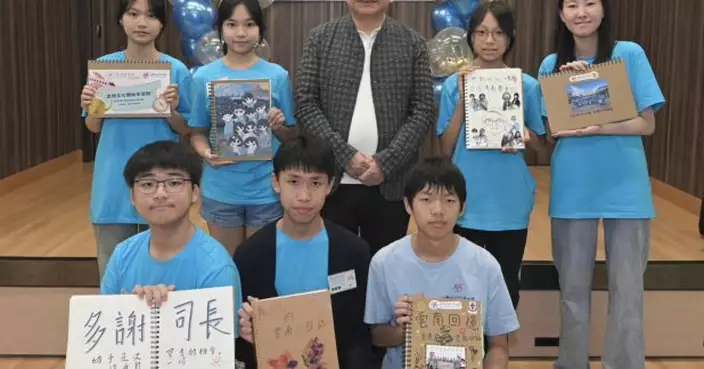 陳國基鼓勵共創明Teen計劃學員藉父親節表達謝意
