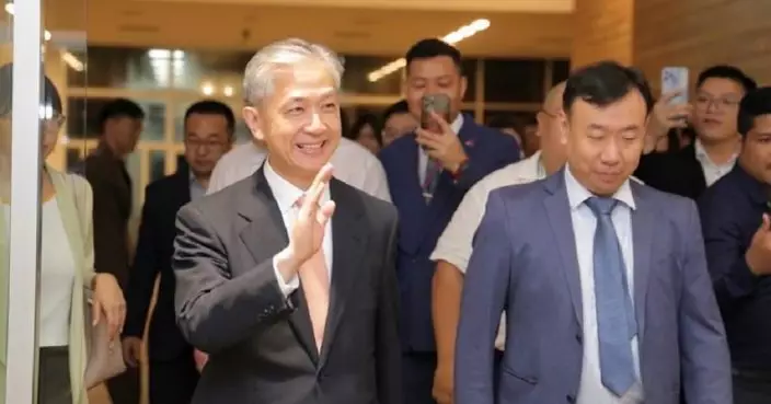 汪文斌抵金邊履新 出任中國駐柬埔寨大使