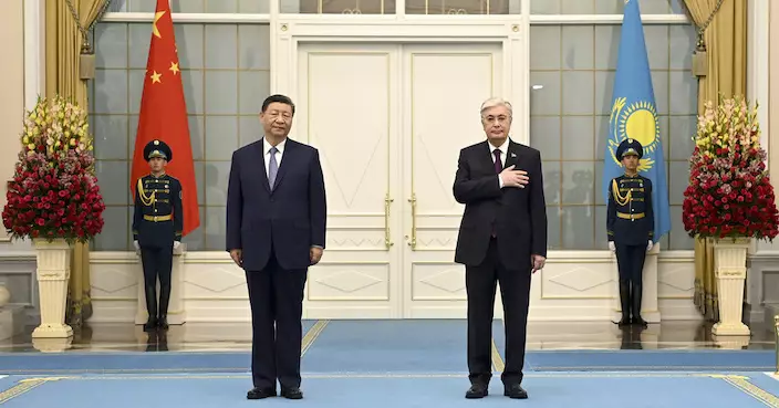習近平晤托卡耶夫會後宣布 中國支持哈薩克加入金磚合作機制