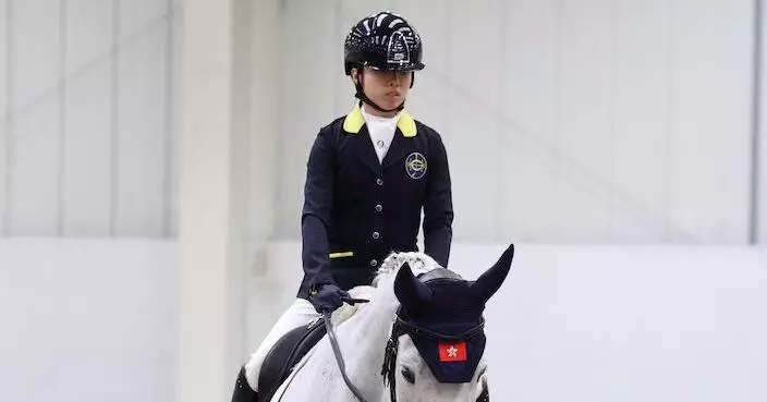 殘疾人馬術運動員謝佩婷第四次代表中國香港出戰殘奧會