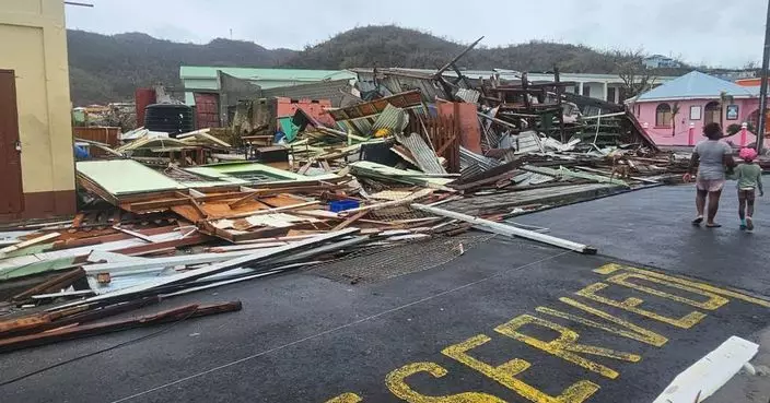 四級颶風貝里爾吹襲加勒比海東南部 對多個島嶼造成破壞