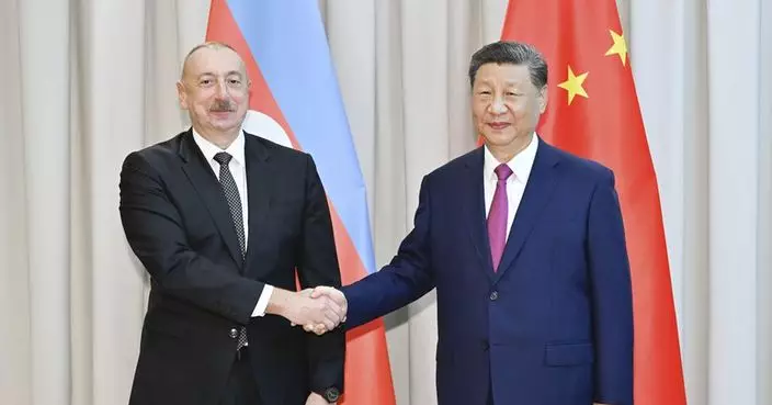 習近平晤阿塞拜疆總統阿利耶夫 雙方宣布建立戰略伙伴關係