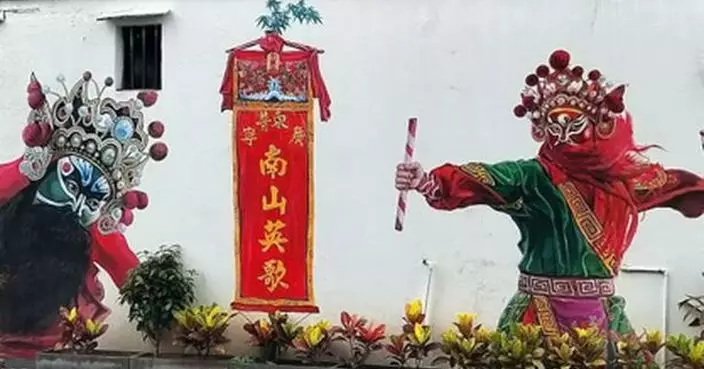 台青走進揭陽學英歌舞青獅 領略中華傳統文化