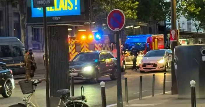 巴黎火車站發生持刀襲擊案一名士兵受傷 40歲患精神病疑犯被捕