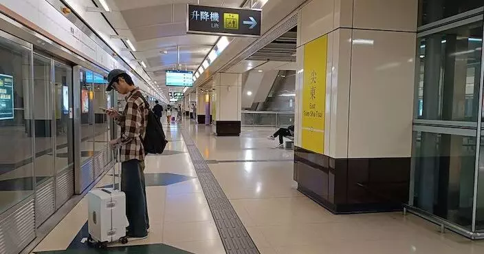 多啦A夢無人機滙演結束 港鐵尖東站運作回復正常