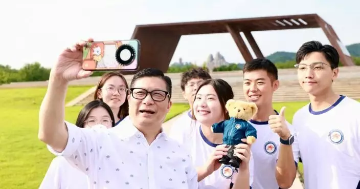 鄧炳強攜青年領袖赴鄭州黃河文化公園 一齊尋根溯源祈福中華