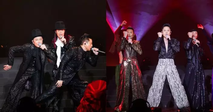 草蜢新加坡演唱會獻唱「國寶」陳潔儀金曲送樂迷 兩度Encore全場High爆