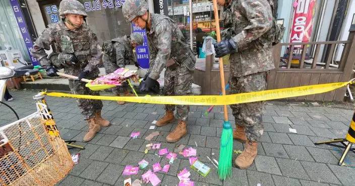 南韓：北韓垃圾氣球墜落總統府國防部附近