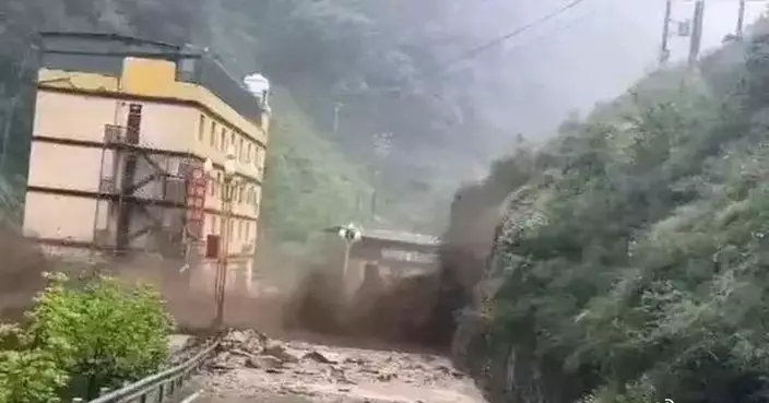 吉林省臨江市強降雨山洪爆發 5人遇險得3人獲救2失蹤