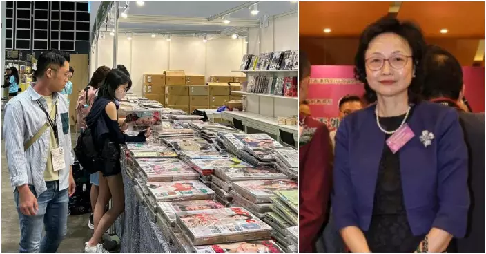 吳靜怡：促政府加大對出版業界支持　擦亮香港書展的國際名片