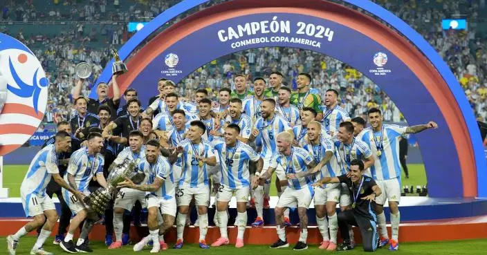 美洲盃決賽　阿根廷加時1:0擊敗哥倫比亞奪冠