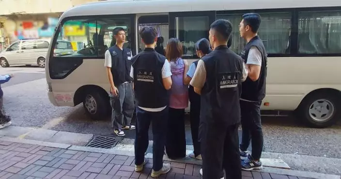 入境處反非法勞工　聯同警方採取行動拘19人