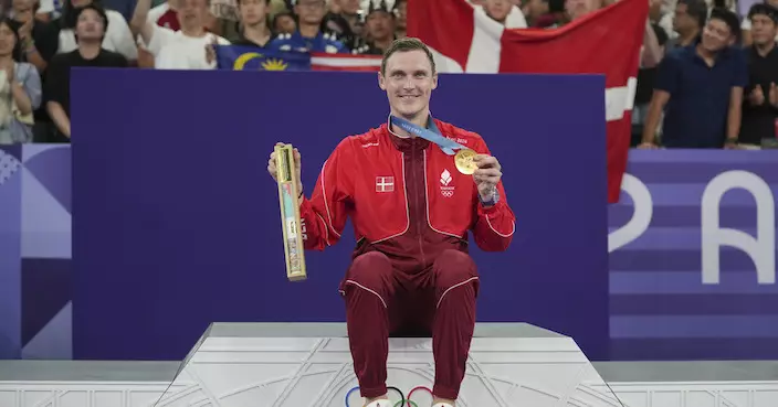 巴黎奧運｜羽毛球男單安賽龍衛冕 助丹麥奪首金