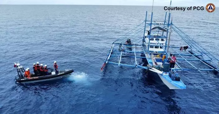 中國海警：全程有效管控在仙賓礁活動菲方巡邏艇和漁船