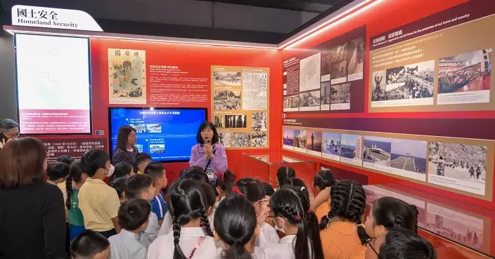 國家安全展覽廳今起開放參觀　學生：學校乏接觸途徑    冀透過展覽多了解