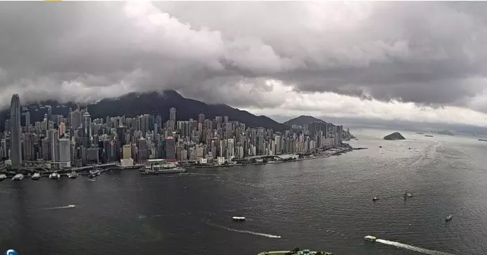 珠江口雷雨區影響 本港廣泛地區未來一兩小時或有大雨