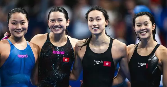 巴黎奧運｜女子4X100米混合泳接力 港隊無緣決賽