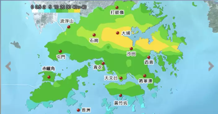 颱風摩羯 | 天文台：大埔西貢雨勢特別大 或嚴重水浸