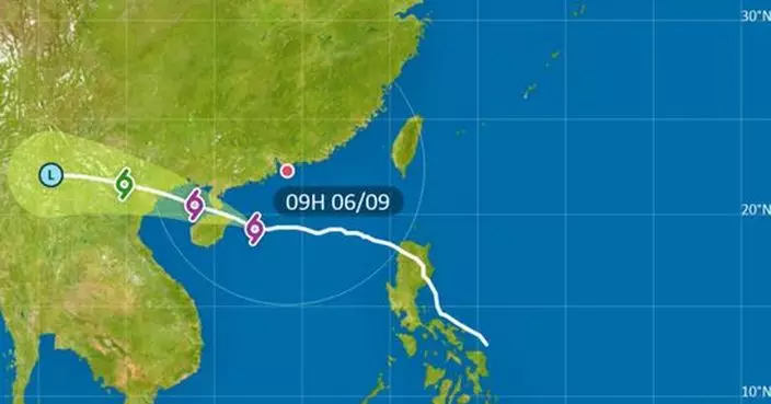 颱風摩羯｜天文台：下午12時40分改發3號強風信號