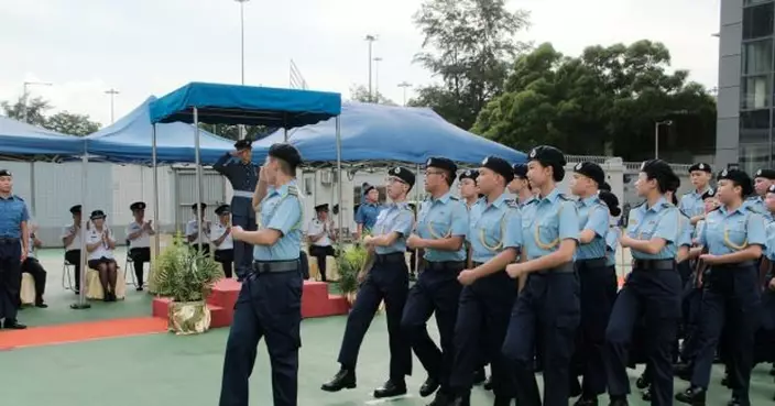 民安隊少年團以中式步操作賽　強化青少年國家觀念及國民身分認同