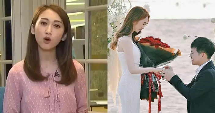 TVB財經小花曾曉婷獲男友浪漫求婚 榮升人妻晒巨鑽放閃