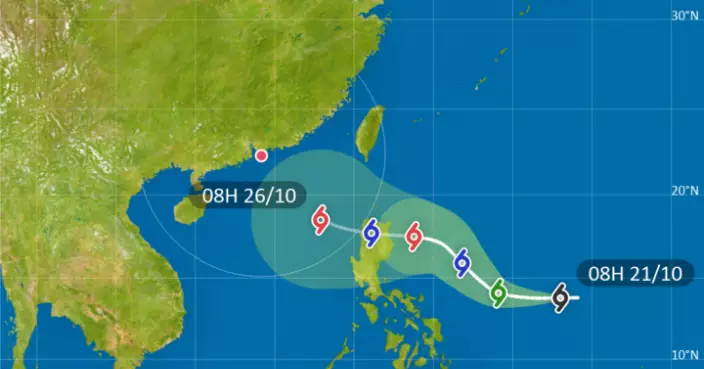 熱帶氣旋料周六逼近香港 天文台：路徑存變數