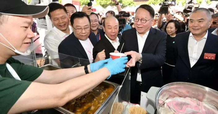 國慶市集沙田公園開鑼提供家鄉特產文藝表演 陳國基盼同鄉社團推動香港內地交流