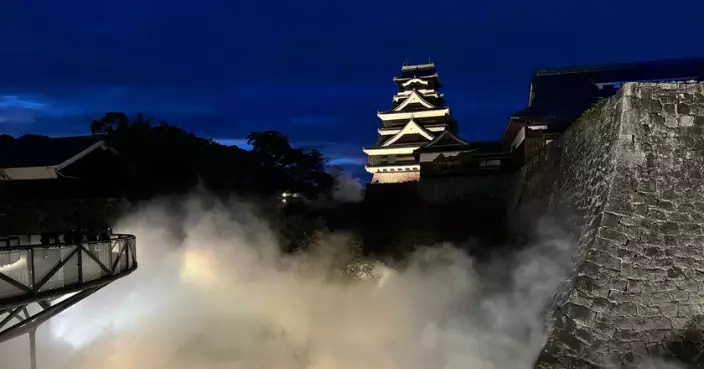 雲海熊本城！11號開始「熊本城秋季祭典」 日本打造「白色雲霧上的黑色城池」