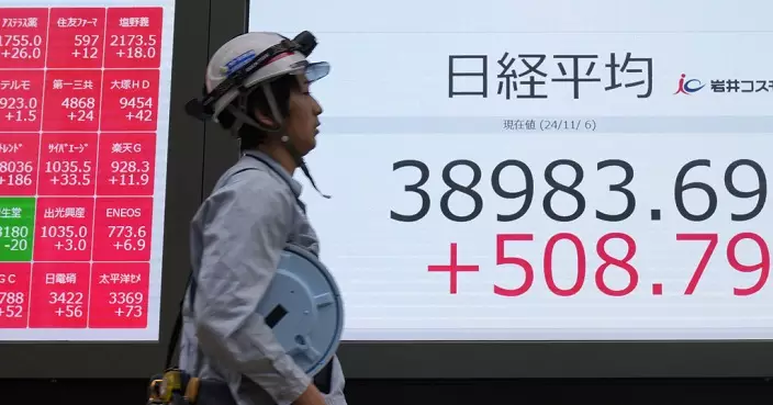 日股重越39000點 收漲1005點或2.61%