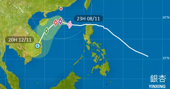 天文台：1號風球至少維持至周六中午 視乎路徑考慮是否改發3號