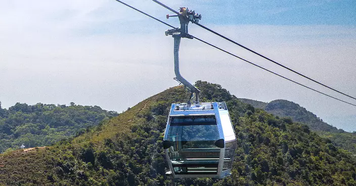 昂坪360纜車暫停登車