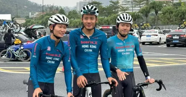 全運會單車測試賽　有港隊代表稱雨天體能消耗較大