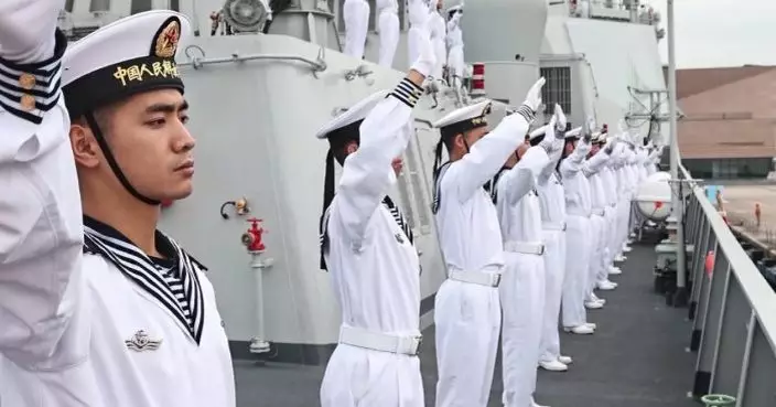 解放軍海南艦和長沙艦完成訪港行程離港　逾1.5萬民眾參加開放參觀活動