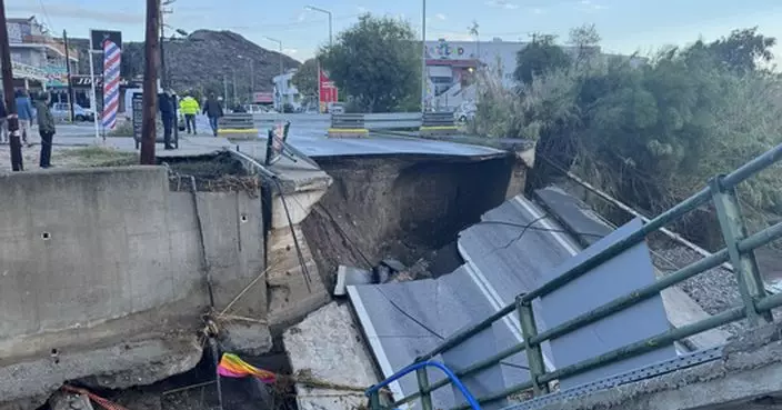 希臘多地遭暴風雨侵襲致洪水氾濫 2人死亡