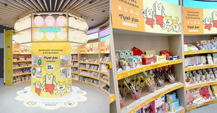 松本清x微笑柴犬銅鑼灣期間限定店登場 推出12款獨家商品