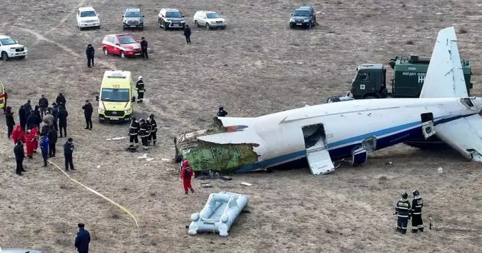 阿塞拜疆航空墜機事故乘客國籍曝光  包括俄羅斯、阿塞拜疆等國公民