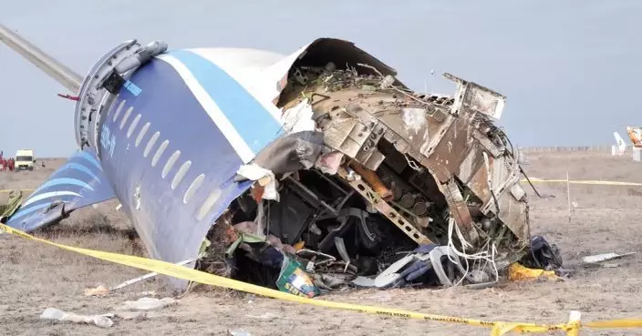 阿塞拜疆航空客機空難　當局確認38人遇難29人留醫