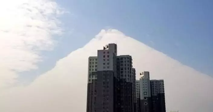 本港天空驚現一大片「富士山」雲 網笑：啱啱放完長假又思鄉！？