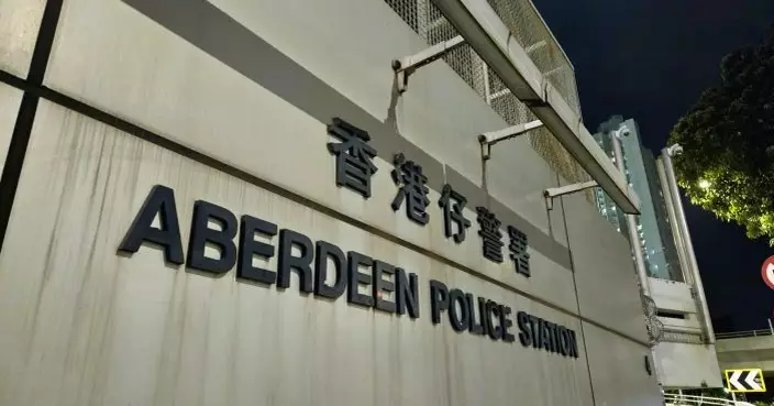 鍾庭耀於香港仔警署助查至周二凌晨 現場消息指已由國安處專車載走