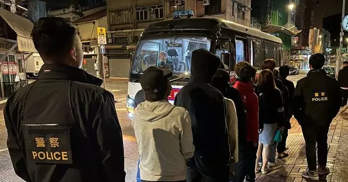 警方大埔搗破非法釣魚機賭檔 拘捕11人