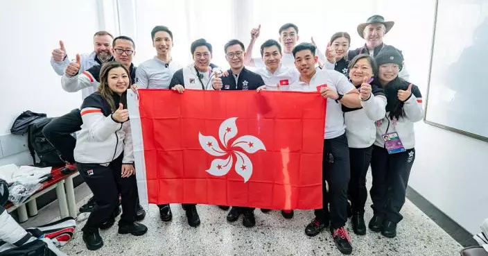 冰壺隊歷史性打入四強 羅淑佩大讚港隊運動員亞冬運表現出色