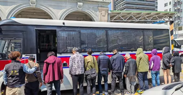 警方旺角反罪惡拘捕33人