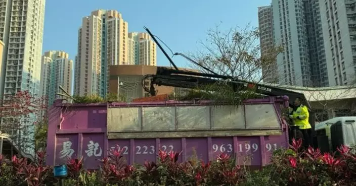 輕鐵天悅站附近吊臂車損毁架空電纜影響服務　料需要數小時修復