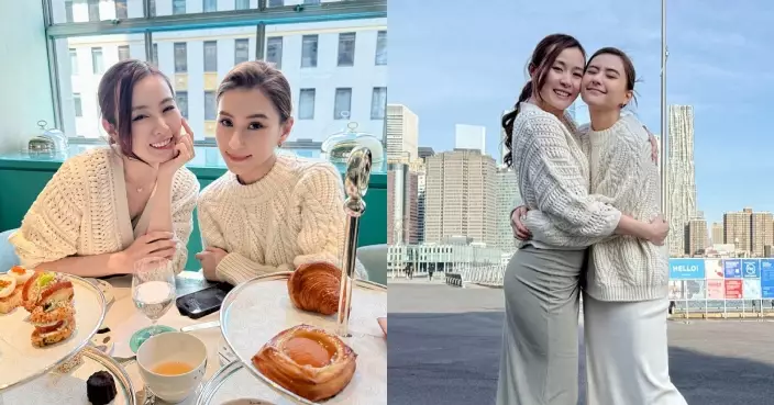 失婚李蘊美國旅行兼陪閨密工作 孖何超蓮又食又玩好充實